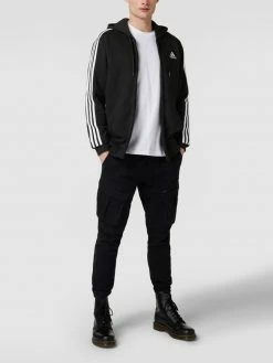 Auslauf ✨ ADIDAS SPORTSWEAR Sweatjacke Mit Logo-Streifen - Schwarz ⭐